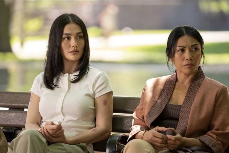 Potret Anggun C Sasmi dan Agnez Mo di First Look Reacher Season 4