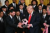 Donald Trump Sambut Inter Miami di Gedung Putih, Sebut Anaknya Fans Berat Lionel Messi