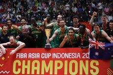 Daftar Juara FIBA Asia Cup: Australia Raih Gelar Kedua, Samai Jepang dan Korea Selatan