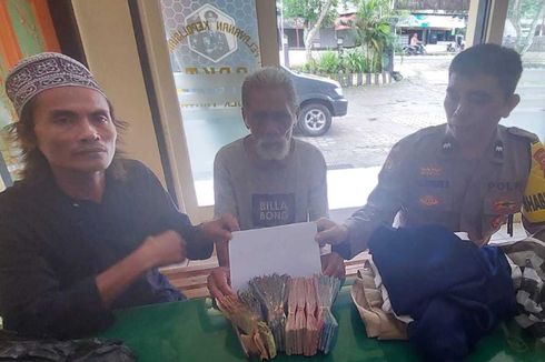 Kakek yang Bawa Uang Rp 43 Juta Sudah Dijemput Keluarga, Ternyata Warga Lombok Timur