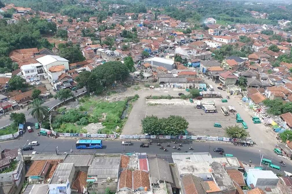 Lokasi lahan tol Cisumdawu yang belum dibebaskan pemerintah milik PT Biladi Karya Abadi