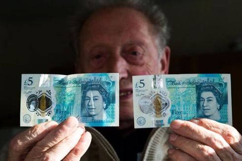 Pria Inggris Temukan Uang Antik Tanpa Gambar Sang Ratu