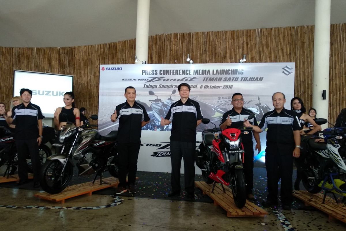 Suzuki menghadirkan Bandit 150 dengan banderol Rp 26 juta