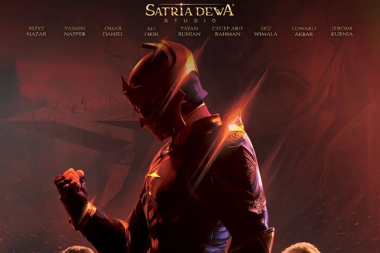 Poster film Satria Dewa: Gatotkaca