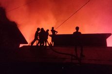 Diduga Korsleting Listrik, 56 Rumah di Banjarmasin Terbakar