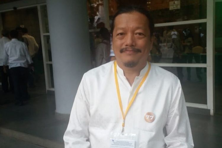 Arsitek Yori Antar saat ditemui dalam acara Penganugerahan Apresiasi kepada para pendukung keberhasilan Asian Games 2018, di Jakarta, Senin (10/9/2018).