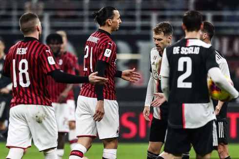 Hasil AC Milan Vs Juventus, Skor Berakhir Imbang 1-1