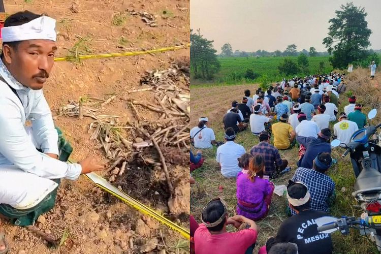 Doa di Lokasi Tapir Disembelih, Warga Hindu di Mesuji Minta Maaf dan Ajak Jaga Satwa Dilindungi