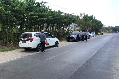 Polantas Kejar Mobil Pembawa Sabu di Probolinggo