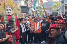 Jagoannya Menang Lawan "Palang Pintu", Pramono Anung Disambut Meriah di Sunter Jaya