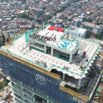 PT Pembangunan Perumahan (Persero) Tbk atau PT PP.