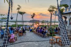 Omah Prahu 99, Tempat Nongkrong Asyik dengan Panorama Sunset Waduk Cengklik Boyolali