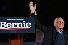 Menang Kaukus Nevada, Bernie Sanders Semakin Tidak Terbendung