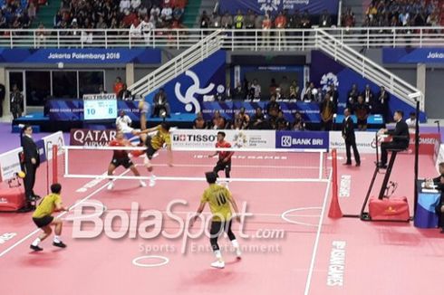 Asian Games 2018, Sepak Takraw Indonesia Kalah dari Malaysia