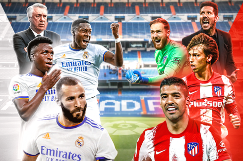 Real Madrid Vs Atletico, 5 Fakta Tersembunyi tentang Derbi Madrid