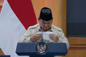 Prabowo Menangis Haru Bahas Bantuan RI untuk Palestina Lewat Baznas
