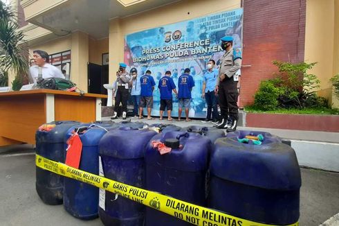Selewengkan BBM untuk Nelayan di Banten, 3 Orang Ditangkap dan 8.840 Liter Solar Disita