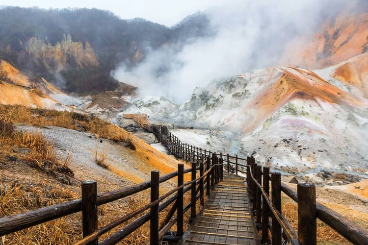 Jigokudani, Hokkaido.