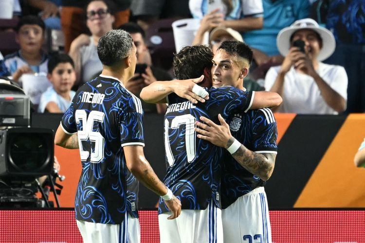 Hasil Argentina Vs Honduras 2-0, Lautaro 1 Gol dan 1 Assist