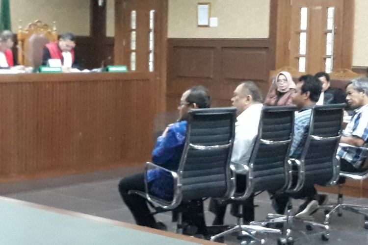 Persidangan terhadap terdakwa Eni Maulani di Pengadilan Tipikor Jakarta, Selasa (8/1/2019). 