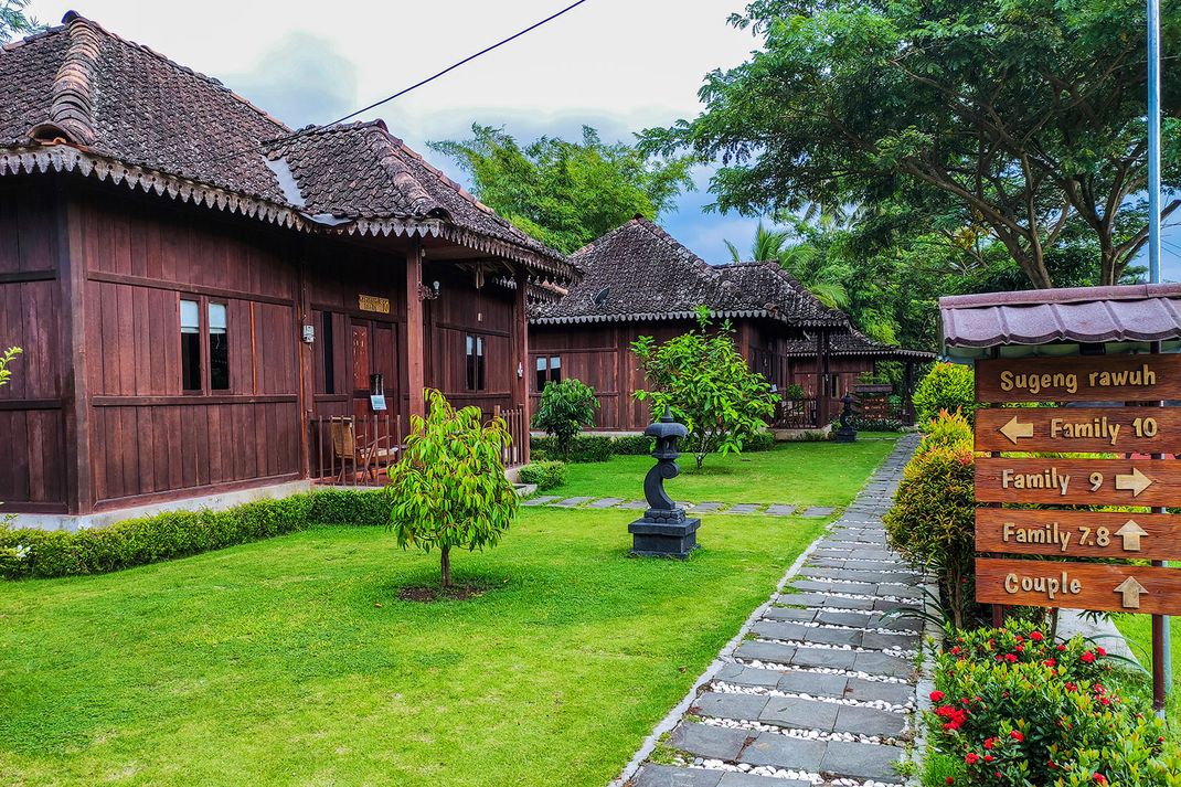 Homestay di Balai Ekonomi Desa (Balkondes) Karangrejo, Borobudur