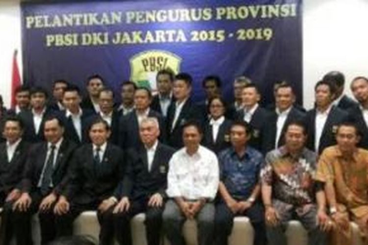 Pengurus Provinsi PBSI DKI periode 2015-2019.