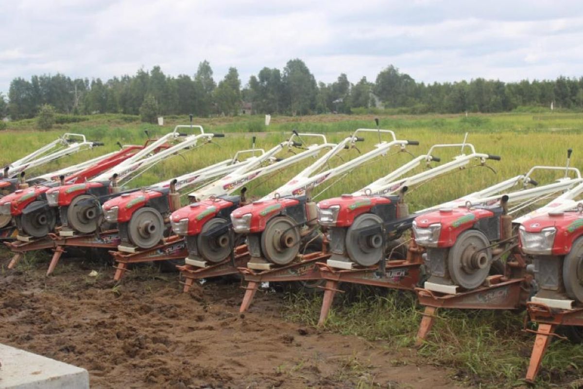 Pemberian alat dan mesin pertanian (alsintan) oleh Kementerian Pertanian (Kementan) disambut baik para petani yang tergabung dalam Kelompok Tani Nelayan Andalan (KTNA) Kabupaten Lampung Tengah.