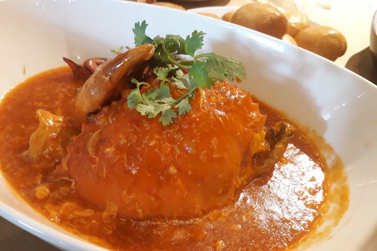 Red Chili Crab, makanan khas Singapura yang tak boleh Anda lewatkan.