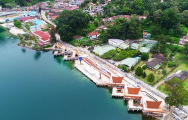 Infrastruktur di Kawasan Super Prioritas Nasional (KSPN) Danau Toba.