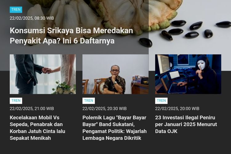 [POPULER TREN] Saran PLN dalam Memanfaatkan Diskon Tarif Listrik 50 Persen | Manfaat Makan Buah Srikaya