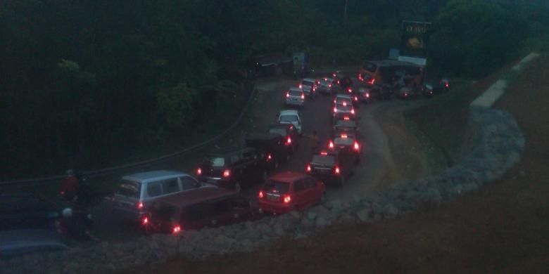 Ilustrasi: Kemacetan parah terjadi di kawasan Gentong, mulai dari Kadipaten hingga Gentong, Jawa Barat