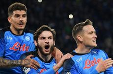 Daftar Tim Lolos 8 Besar Liga Champions: Napoli-Real Madrid Melaju, Italia Berjaya