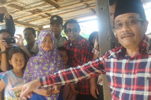 Saat Anak Kecil Arahkan Djarot ke Lokasi Banjir