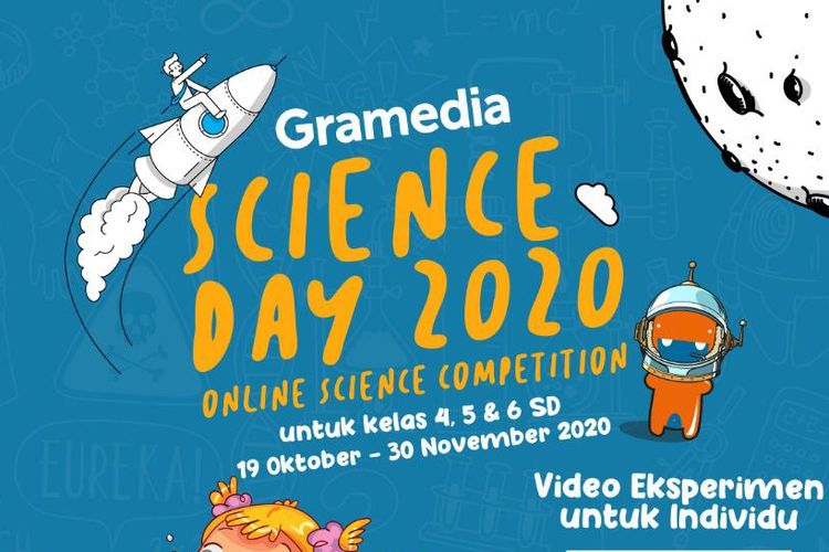 Poster digital Gramedia Science Day 2020
