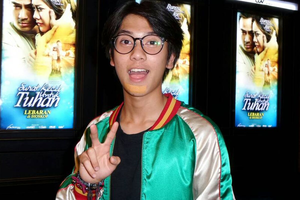 Iqbal CJR saat diabadikan di CGV Blitz Megaplex, Grand Indonesia, Tanah Abang, Jakarta Pusat, Selasa (20/6/2017).