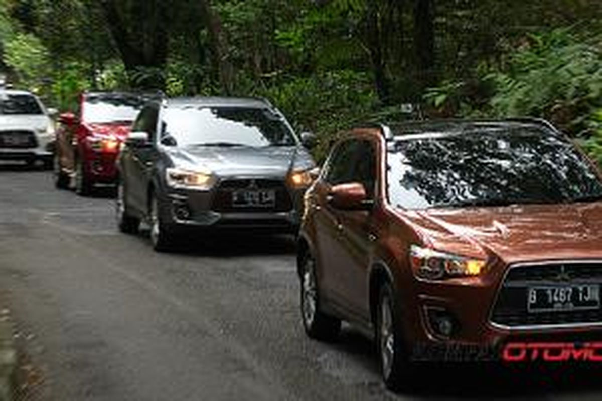 Test drive Mitsubishi Outlander facelift pelesir ke Tangkuban Perahu, Jawa Barat