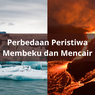 Perbedaan Peristiwa Membeku dan Mencair