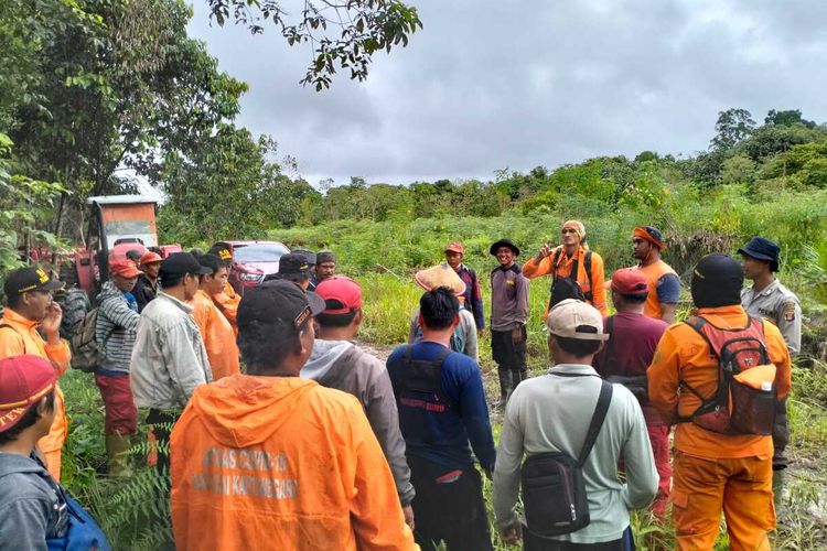 Tim SAR masih melakukan pencarian terhadap Makpong di hutan Kukar