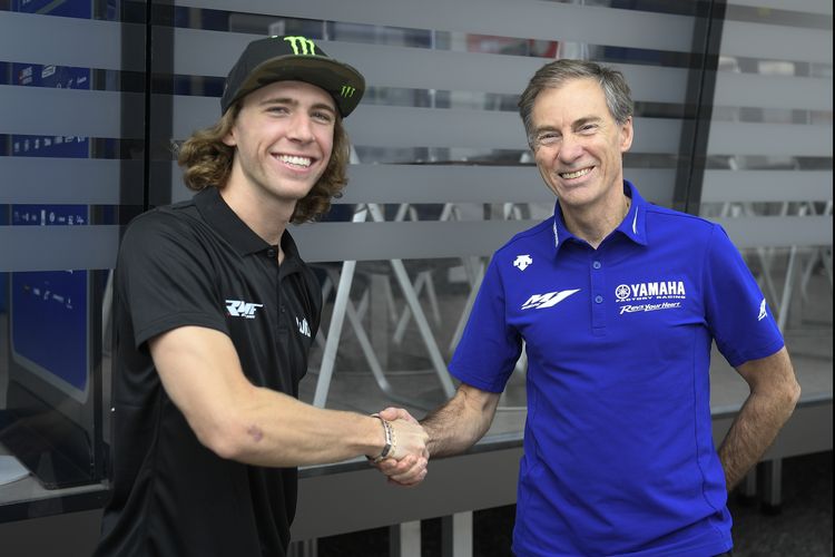 Pebalap Moto3, Darryn Binder, resmi menjadi pebalap tim satelit Yamaha RNF MotoGP mulai musim 2022