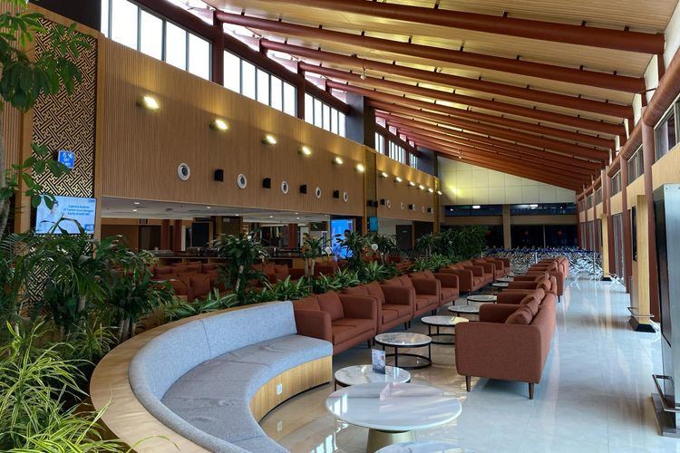 PT Adhi Karya (Persero) Tbk (ADHI) meresmikan Terminal Khusus Haji dan Umrah di Terminal 2F Bandara Soekarno-Hatta, Tangerang, Minggu (4/5/2025). 