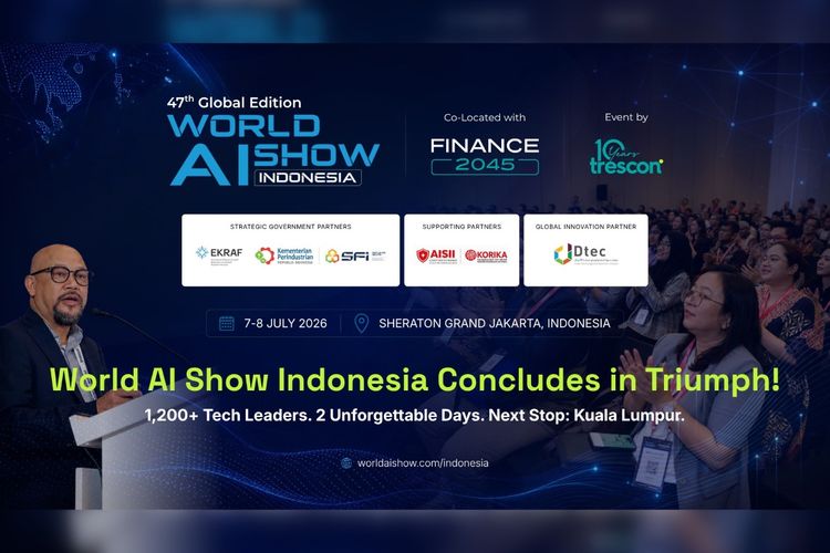 World AI Show Selesai Digelar di Jakarta, Soroti Penerapan AI dari Perbankan hingga Pariwisata 