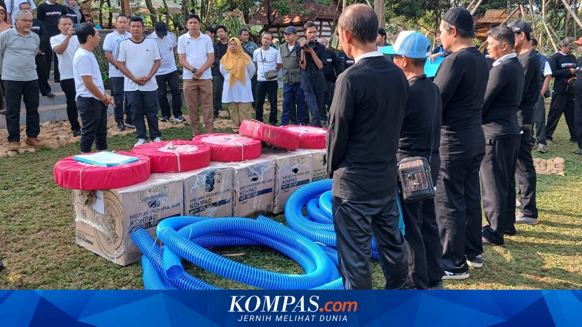 Cegah Gagal Panen, Distan Lebak Salurkan 43 Pompa Air untuk Petani Hadapi Kemarau