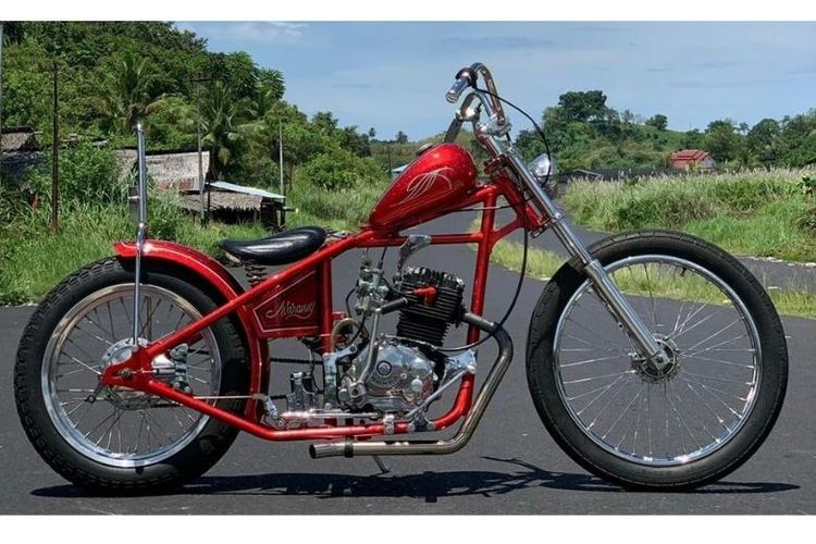 Pemenang kelas Sport Free For All Honda Modif Contest (HMC) 2021 area Kalimantan dan Sulawesi. 