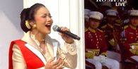 Krisdayanti dan Melly Goeslaw Tampil Duet di Istana untuk Upacara HUT Ke-81 RI