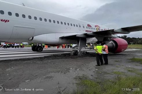 Ban Amblas, Pesawat Batik Air Gagal Terbang di Manokwari
