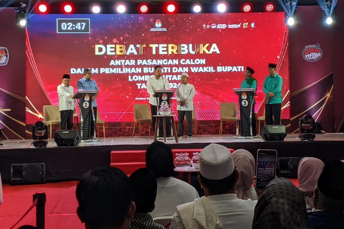 Krisis Air di Gili Meno Diungkit di Ajang Debat Pilkada Lombok Utara