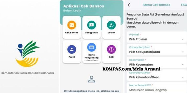 Cara cek bansos BPNT 2025 di aplikasi <a href='https://jatim.tribunnews.com/tag/cek-bansos' title='Cek Bansos'>Cek Bansos</a> <a href='https://jatim.tribunnews.com/tag/kemensos' title='Kemensos'>Kemensos</a>. Cek bansos BPNT tahap 3. Bansos 2025. DTKS cek bansos. BPNT 2025.