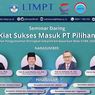 LTMPT Gelar Webinar dan Pengumuman Peringkat Sekolah dari Nilai UTBK
