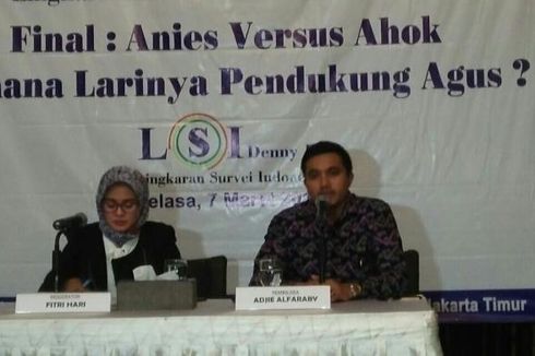 Survei LSI Denny JA: Anies-Sandi Kemungkinan Unggul pada Putaran Kedua