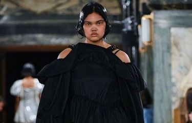 Shahnaz Indira, Model Indonesia, Debut di London Fashion Week